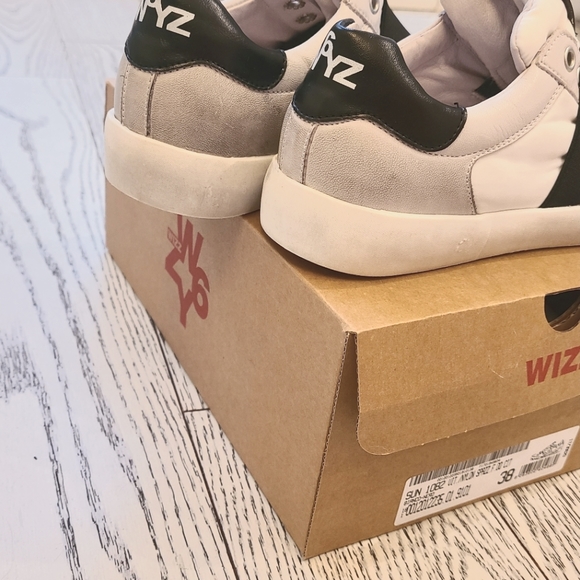 Wizz  W6YZ Sneakers Bianco Nero size 38 - Picture 4 of 13